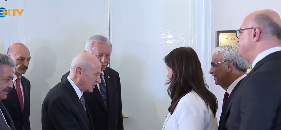 DEM Parti Heyetinden MHP Lideri Bahçeli'ye Ziyaret ve Terörle Mücadelede Yeni Adımlar