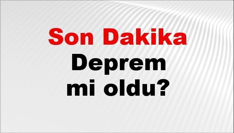 Son Dakika Çanakkale'de Deprem Meydana Geldi: Detaylar ve Güncel Bilgiler