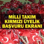 Passolig kırmızı milli takımına yapışma için nasıl başvurulur? Red Fan Club Abonelik Abonelik Bilgileri