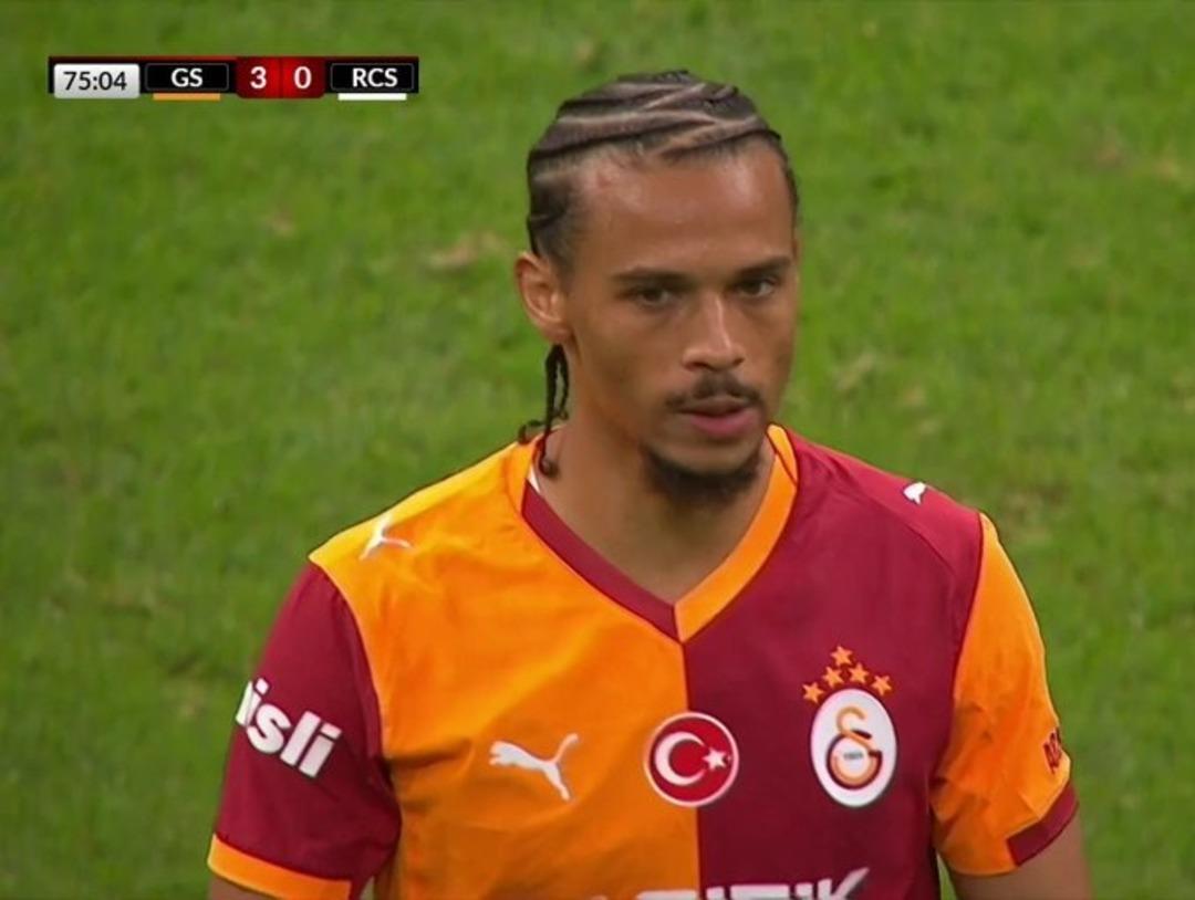 Galatasaray ayrıca Starsbourg Leroy Sane oyununda ilk kez oyuna girdi. 2