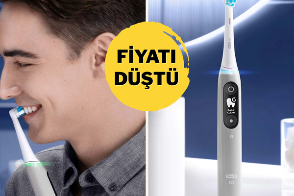 Oral-B iO-6 Şarjlı Diş Fırçası Okula ve Şehre Dönüş Fırsatları’na özel indirimde