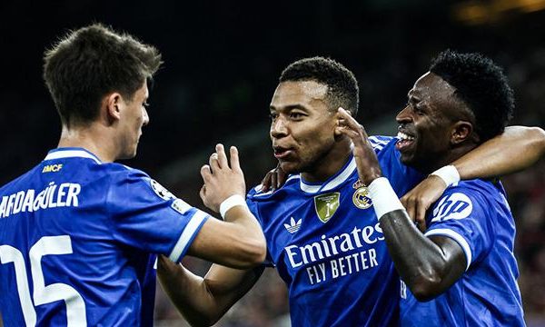 Şampiyonlar Ligi’nde gol yağmuru! Mbappe 7 dakikada üç gol attı, Arda Güler parladı!