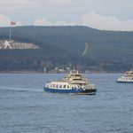 Gökçeada feribot seferlerine fırtına engeli