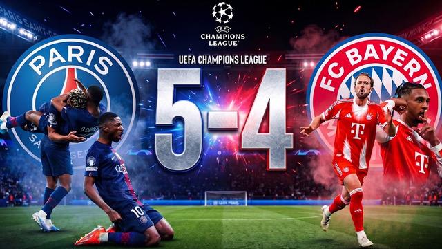 Şampiyonlar Ligi’nde bir şey yaşandı! PSG Bayern maçında 9 gol atıldı sosyal medya karıştı: İyi ki elenmişiz…